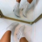 SISI GLAM HEEL A-903 SILVER