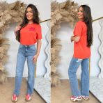 PINNED BY K POP SAINT LAMOUR T-SHIRT ORANGE