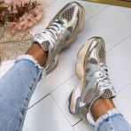STEVE MADDEN SNEAKER SPEEDER 2447 GOLD MULTI