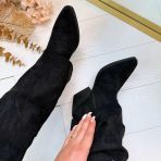 *SALE* FLAPOVER COWBOY LAARS DES8082 BLACK