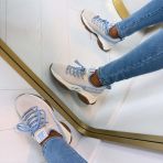 STEVE MADDEN SNEAKER MAC-E 0019 BLU PEARL