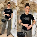 GUESS SOLANGE TEE V6GI11K2978 JBLK