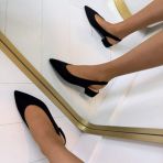 SUEDINE HAKJE AQ215 BLACK