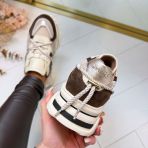 DWRS JUPITER SNEAKER J5554C-107 OFF WHITE/DRK BROWN
