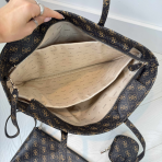 GUESS POWER PLAY II QG712424 BROWN LOGO