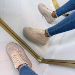 STUDS SNEAKER PC-306 BEIGE