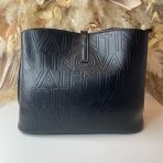 VALENTINO BAGS LIO RE HOBO BAG VBS8AD07 NERO