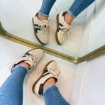 LA STRADA SNEAKER 2404032-4022 BEIGE TEDDY