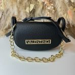 VALENTINO BAGS VINILE FLAP BAG SMALL A710 NERO