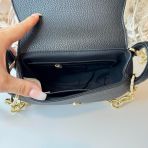 VALENTINO BAGS VINILE FLAP BAG SMALL A710 NERO