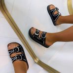 STONES GESP SLIPPER BXJ-108 BLACK