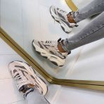 STEVE MADDEN POSSESSION-E SNEAKER 0033 BONE/GREY