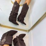 *SALE* GESPIE COWBOY LAARS CLS-509 BROWN