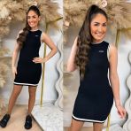 GUESS SUMMER SHORT DRESS V6GK04Z0648 JBLK BLACK