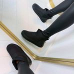 GUESS SHINY BOOT FLFUNOFAP10 BLACK