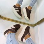 PLATEAU SPARK SNEAKER PC317 BROWN