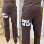 UNIQUE THE LABEL JOLEEN JOGGER PANTS CACAO