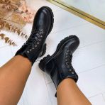 *ACTIE* ZIPPER BOOT DES657 BLACK