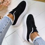 PLATEAU SPARK SNEAKER PC317 BLACK