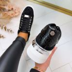 STEVE MADDEN SNEAKER GLIDER-SMR 5266 BLACK