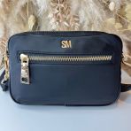 STEVE MADDEN BBANKS CROSSBODY BAG 1126 BLACK/GOLD