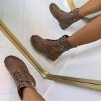 *SALE* CIRCLE BOOT XJ-956 KHAKI