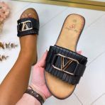 VIVIAN SLIPPER CH027 BLACK