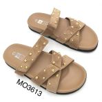 GOLDY SUEDINE SLIPPER MO3613 KHAKI