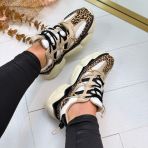 STEVE MADDEN SPECTATOR-L SNEAKER 3509 LEOPARD MULTI