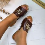 BIBI SLIPPER CH017 BROWN