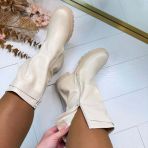 NEW LOCK BOOT XJ-918 BEIGE