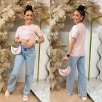 GUESS SOLANGE TEE V6GI11K2978 G67B LIGHT PINK