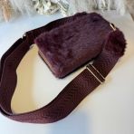 FAKE FUR PHONEBAG Q3216 RED