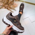 GUESS CHOCO SNEAKERS FLFBRTPEL12 BROWN