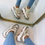 STEVE MADDEN PRIVY SNEAKER 0082 YLW GOLDEN