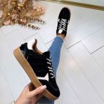 DWRS MIRABEL VERNIZ SNEAKER B11548-03 BLACK/OFFWHITE