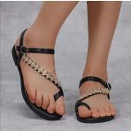 SCHELPJES SANDAAL 8381 BLACK