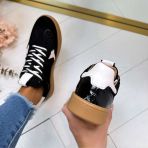 DWRS MIRABEL VERNIZ SNEAKER B11548-03 BLACK/OFFWHITE