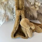 FAKE FUR TOTE BAG H3235 BROWN