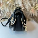 VALENTINO BAGS VINILE FLAP BAG BIG A709 NERO