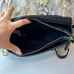 VALENTINO BAGS VINILE FLAP BAG BIG A709 NERO