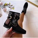 BOOT 7069-A117S BLACK/S *WEB ONLY*