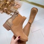 *SALE* BOW BOOTY Y2308 CAMEL *WEBONLY*