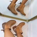 *SALE* BOW BOOTY Y2308 CAMEL *WEBONLY*