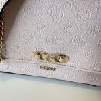GUESS ANISE CONVERTIBLE XBODY FLAP BAG PD991621 LIGHT ROSE LOGO