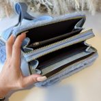 FAKE FUR PHONEBAG Q3216 BLUE
