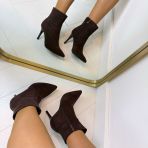 CLASSIC HEEL DES610 BROWN/SUE