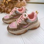 **KIDS** STEVE MADDEN SNEAKER JPRIVY 0256 PINK/SIL