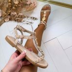 BEACH SANDAAL H8-539 KHAKI