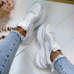 MONICA GLAM SNEAKER 8973 WHITE